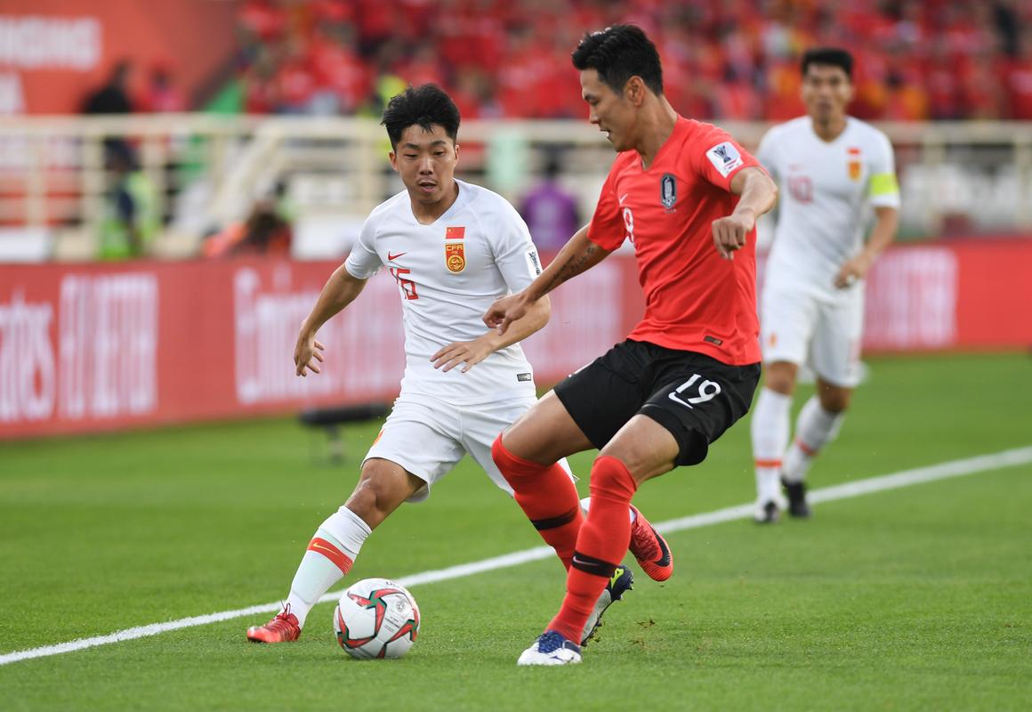 中国vs韩国金华足球比赛